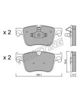 Trusting 10010 Колодки дисковые