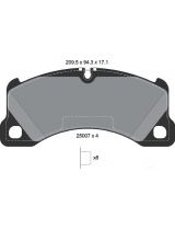 Textar 2500701 Колодки дисковые