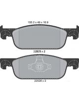 Textar 2252501 Колодки дисковые