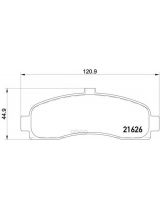 Textar 2162601 Колодки дисковые