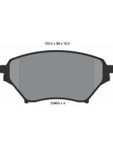 Textar 2386301 Колодки дисковые передние