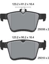 Textar 2500801 Колодки дисковые