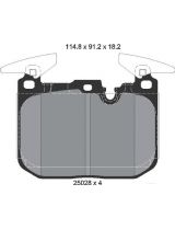 Textar 2502801 Колодки дисковые