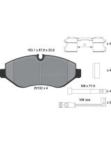 Textar 2919202 Колодки дисковые