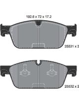 Textar 2553103 Колодки дисковые передние