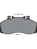 Textar 2983506 Колодки дисковые