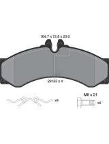 Textar 2915301 Колодки дисковые