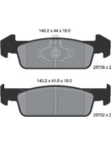 Textar 2573801 Колодки дисковые