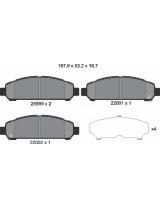 Textar 2599901 Колодки дисковые