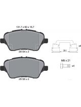 Textar 2513402 Колодки дисковые