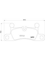 Textar 2472101 Колодки дисковые