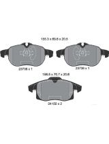 Textar 2415501 Колодки дисковые