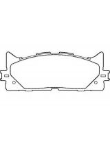 Textar 2435001 Колодки дисковые передние