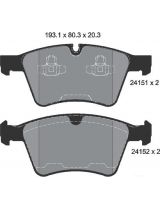 Textar 2415101 Колодки дисковые передние