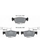 Textar 2436701 Колодки дисковые