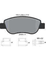 Textar 2439301 Колодки дисковые передние