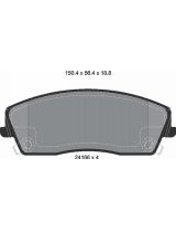 Textar 2416601 Колодки дисковые