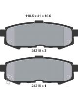 Textar 2421501 Колодки дисковые