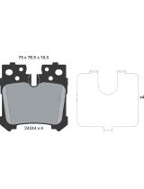 Textar 2424401 Колодки дисковые