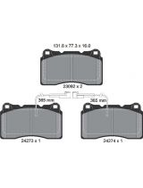 Textar 2427301 Колодки дисковые передние