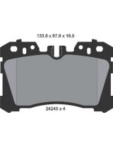 Textar 2424501 Колодки дисковые передние