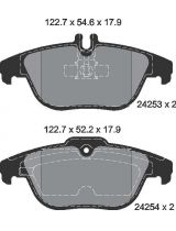 Textar 2425301 Колодки дисковые задние