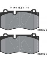 Textar 2396001 Колодки дисковые передние