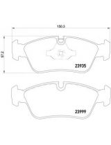 Textar 2393501 Колодки дисковые