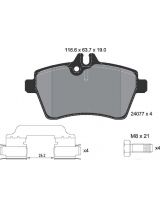 Textar 2407702 Колодки дисковые передние