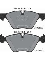 Textar 2409601 Колодки дисковые передние