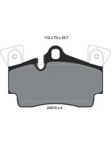 Textar 2401001 Колодки дисковые