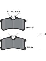 Textar 2401301 Колодки дисковые