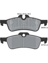 Textar 2404301 Колодки дисковые