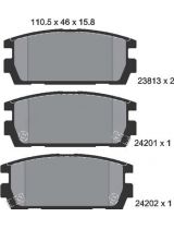 Textar 2381301 Колодки дисковые