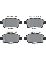 Textar 2390401 Колодки дисковые