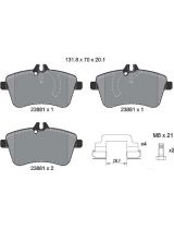 Textar 2388101 Колодки дисковые передние