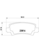 Textar 2381601 Колодки дисковые