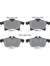 Textar 2383201 Колодки дисковые передние