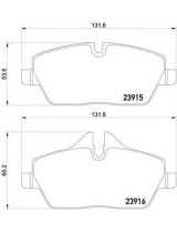 Textar 2391503 Колодки дисковые