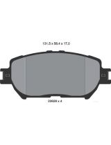 Textar 2392801 Колодки дисковые передние