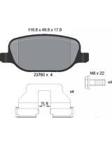 Textar 2376001 Колодки дисковые