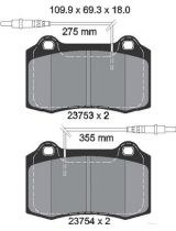 Textar 2375301 Колодки дисковые
