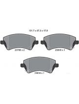 Textar 2376601 Колодки дисковые передние