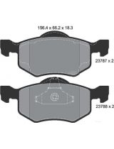 Textar 2378701 Колодки дисковые