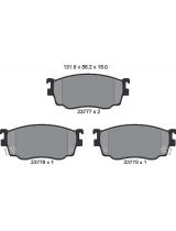 Textar 2377701 Колодки дисковые передние