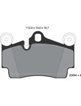 Textar 2369402 Колодки дисковые