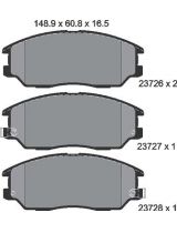 Textar 2372601 Колодки дисковые передние