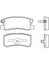 Textar 2358202 Колодки дисковые задние