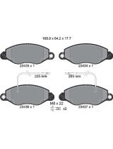 Textar 2343501 Колодки дисковые