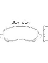 Textar 2358401 Колодки дисковые передние